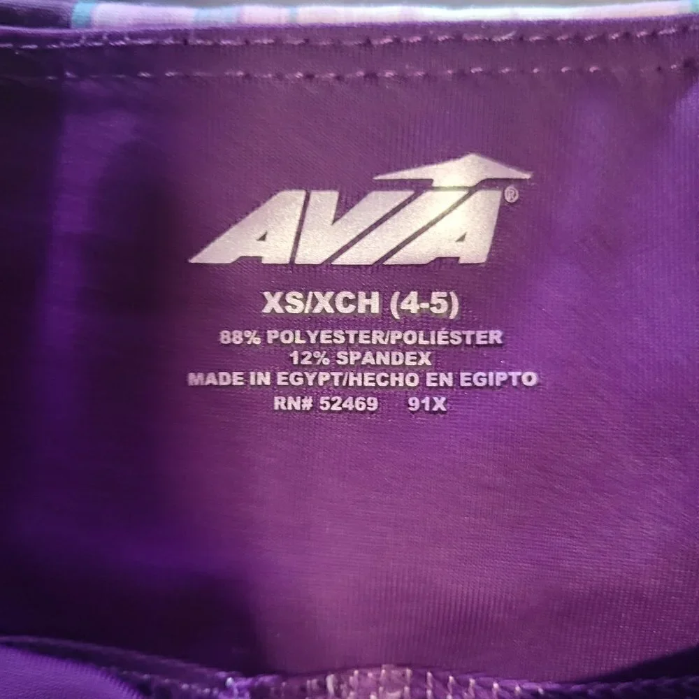 Avia performance leggings with purple hues